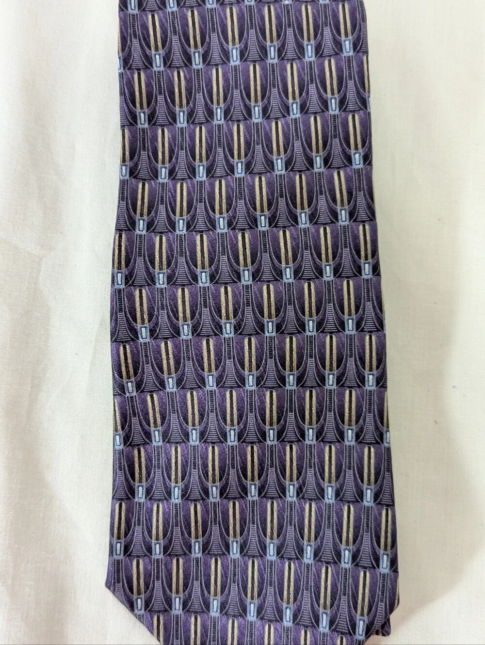 6 Assorted Silk Tie Lot Evan Picone Ron Chereskin Stafford Jos A Bank Plus More